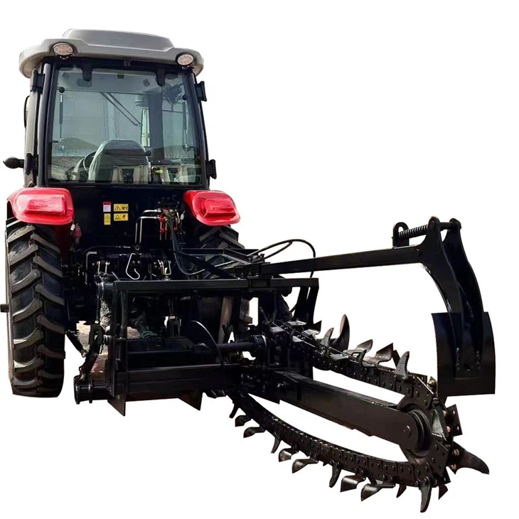 Double Chain Trencher Pipe Trencher